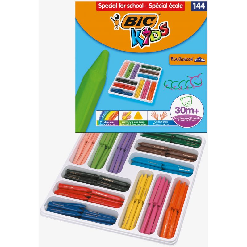 plastidecor caja 12 colores conté distribuido p - Compra venta en  todocoleccion
