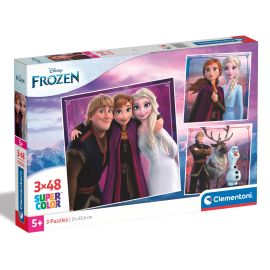 PUZLE 3X48 PIEZAS SQUARE FROZEN