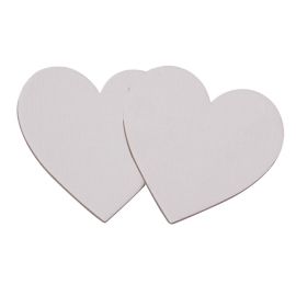 6 LIENZOS MINI MAGNETICOS CORAZON 7,5CM