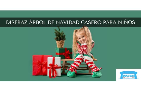 Disfraz de Árbol de Navidad Casero para Niños: Materiales y Tutorial Fácil