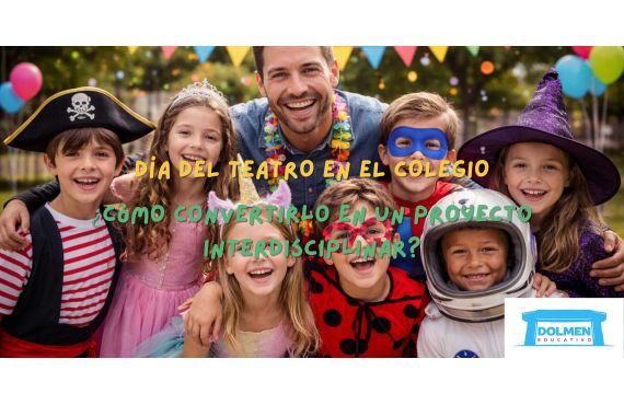 Día Mundial del Teatro en el colegio: actividades y proyecto interdisciplinar